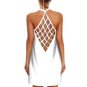 Customized 3D Printed Hollow Out Women's Dress