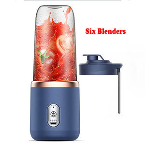 Electric 6 Blades Multifunction Juice Blender Fresh Juice Smoothie Blender