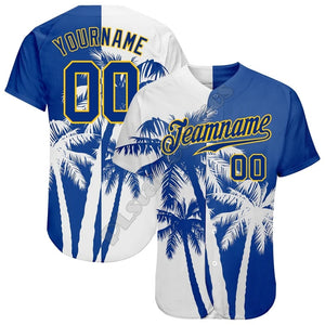 Baseball Jersey Shirt Custom Name Pattern Design