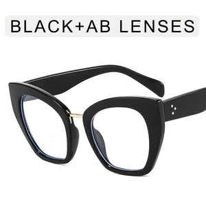 Square Anti Blue Light Blocking Glasses Optical Glasses Unisex
