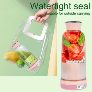 400ml Mini Blender1300mAh USB Rechargeable Electric Fruit Juicer