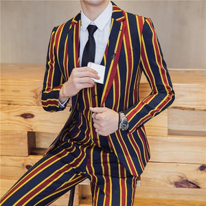 Brand-clothing Stage Suit Mens