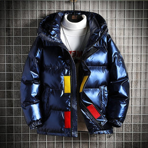 Thicken Hooded Winter Jacket  Large Size Coat
