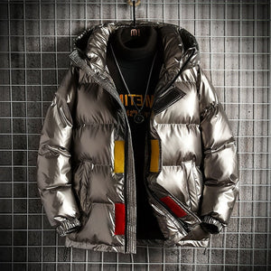 Thicken Hooded Winter Jacket  Large Size Coat