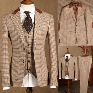 Three-Piece Suit for Men Slim fit for Groom Wedding