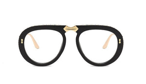 Diamond Luxury Vintage Glasses