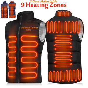 Electric Heated Vest Jackets for Men Women