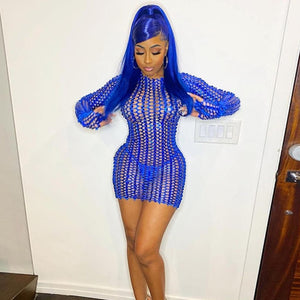 Hollow Out Party Night Club Dress