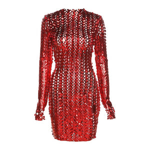 Hollow Out Party Night Club Dress