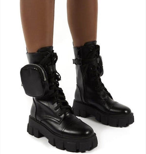 Autumn Winter Girl High Wedges Shoes