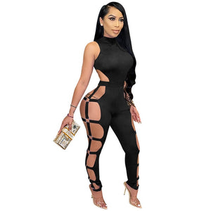Cutubly Sexy Hollow Out Jumpsuit for Women