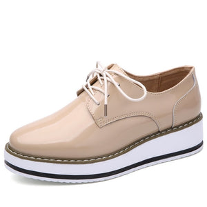 Autumn Women Platform Flats Footwear