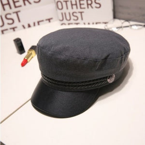 Fashion Women Men Military Hat