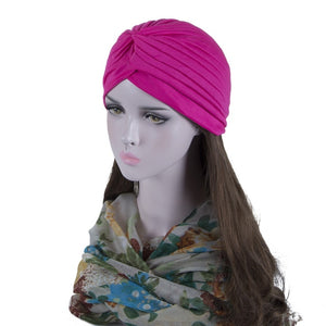 Women Velvet Turban Hat