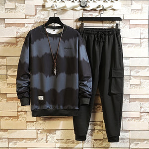 Autumn Spring Hoodies Casual Tracksuit
