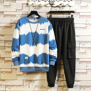Autumn Spring Hoodies Casual Tracksuit