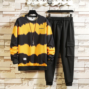 Autumn Spring Hoodies Casual Tracksuit