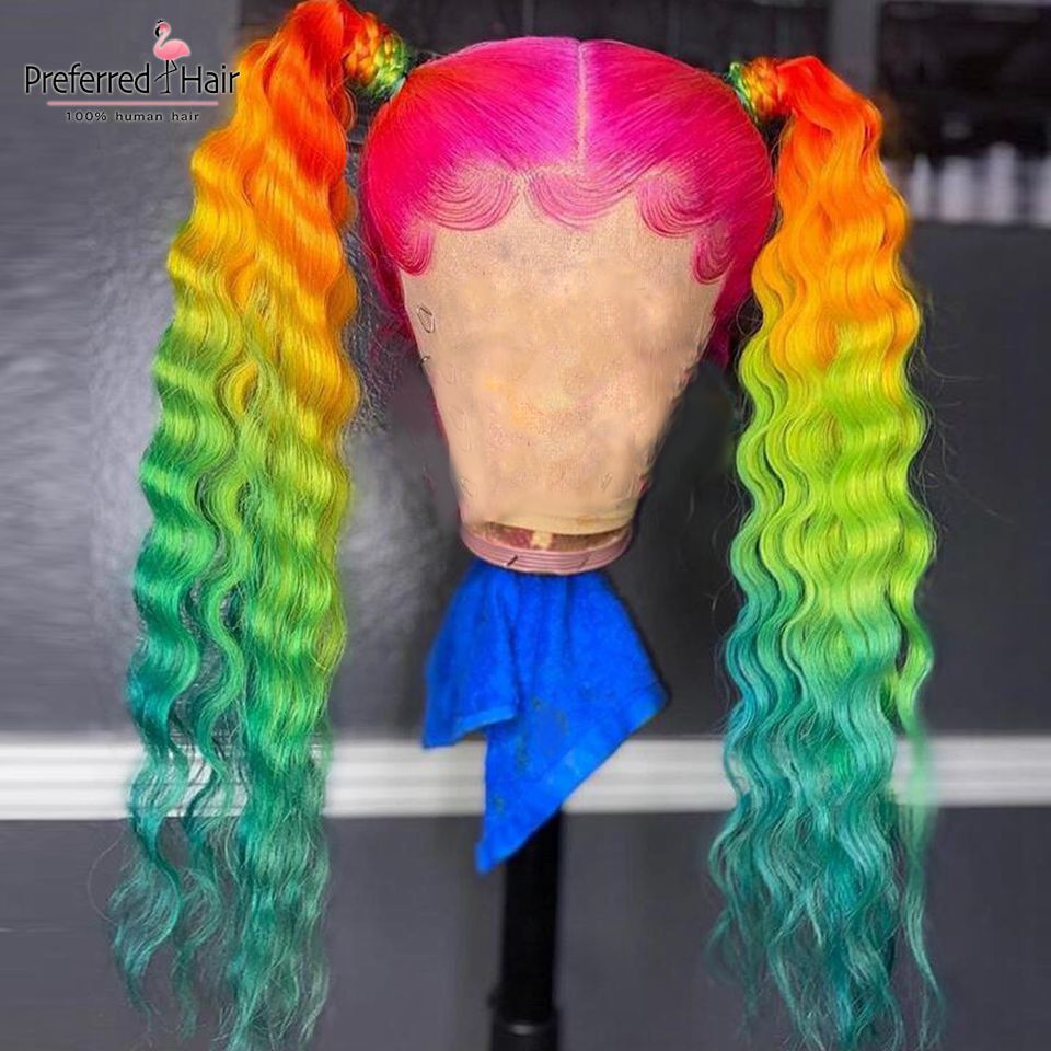 Preferred Deep Wave Lace Front Wig