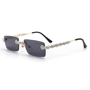 Crystal Vintage Rhinestone Glasses