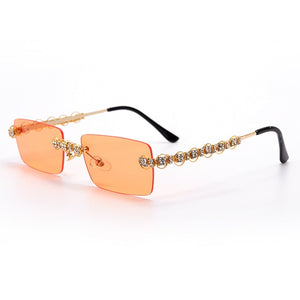 Crystal Vintage Rhinestone Glasses
