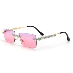 Crystal Vintage Rhinestone Glasses
