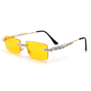 Crystal Vintage Rhinestone Glasses