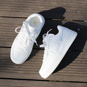Women's White Shoes Breathable Sneakers