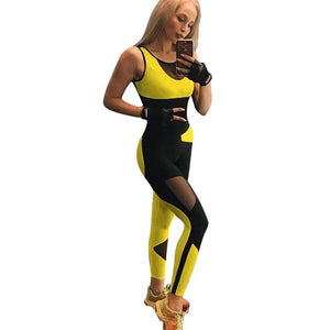 Women Sexy Fitness Yoga Suit  Sports Jumpsuit