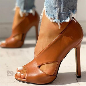 Summer Pumps Super High Heel