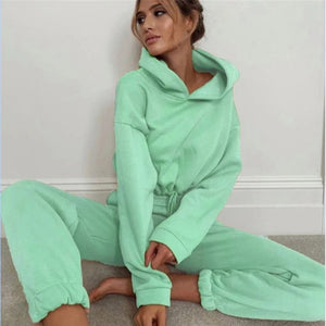 Two Piece Outfit Fall Clothes for Women Sweatshirt