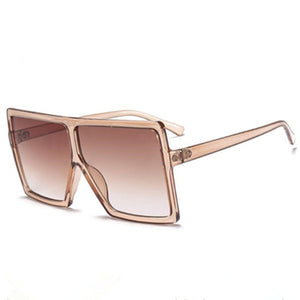 Vintage Big Square Sunglasses Women Top Quality
