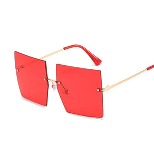 Vintage Square Sunglasses Women