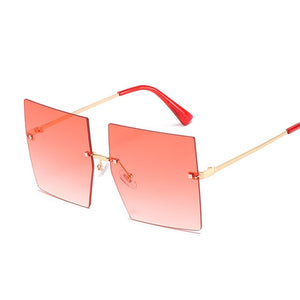 Vintage Square Sunglasses Women