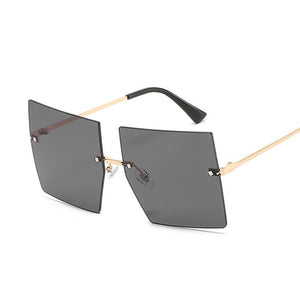 Vintage Square Sunglasses Women