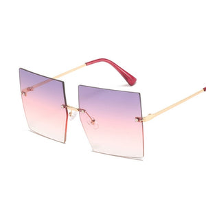 Vintage Square Sunglasses Women