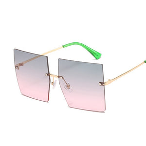 Vintage Square Sunglasses Women