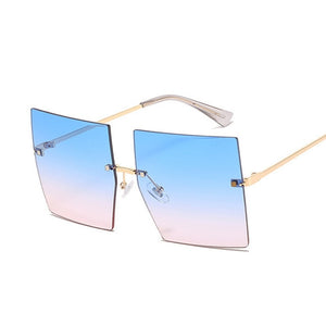 Vintage Square Sunglasses Women