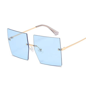 Vintage Square Sunglasses Women