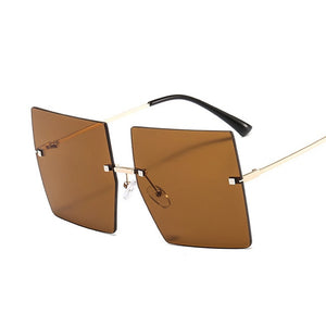 Vintage Square Sunglasses Women