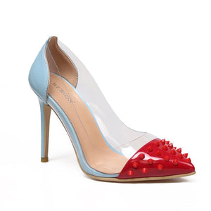 Toe Stiletto Heels Shoes Woman
