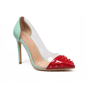 Toe Stiletto Heels Shoes Woman
