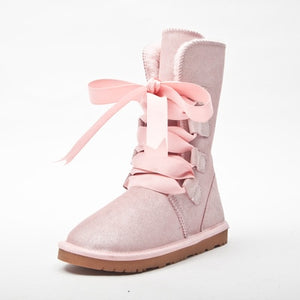 Waterproof High Boots Lace