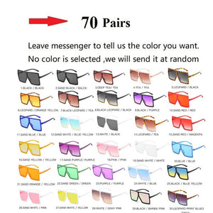Piece Oversized Square Sunglasses For Women
