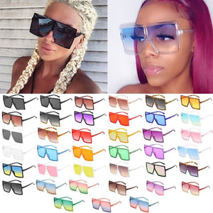 Piece Oversized Square Sunglasses For Women