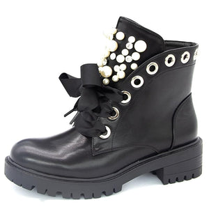 Women Short Boots  Motorcycle Shoes