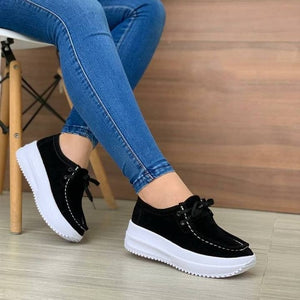new fashion solid platform women shoes